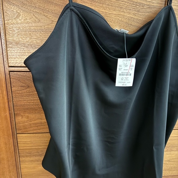 J. Crew Factory Black Fitted Sleeveless Camisole - Picture 6 of 7